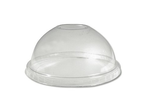 Clear PET Dome Lids for 12-24oz Cold Cups