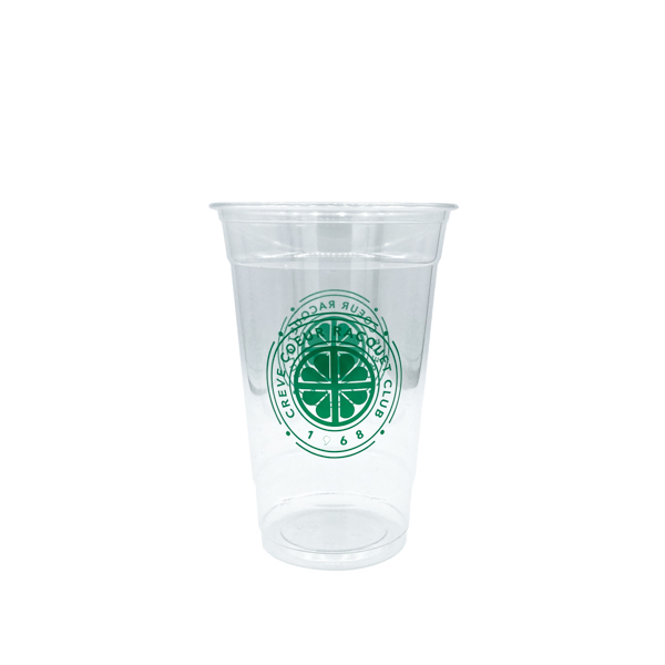 Custom Printed Plastic Cups -- 20oz PET Cold Cups (98mm) - 50,000 ct