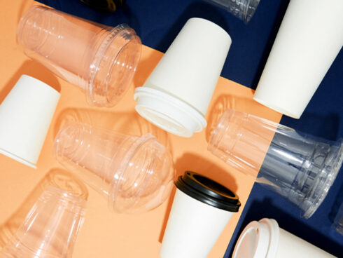 wholesale stock paper cups and lids