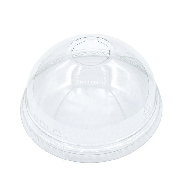 12 oz Clear Dome Cup Lids - Frozen Dessert Supplies