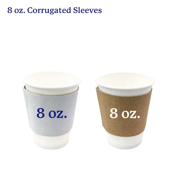 Original White Corrugated Sleeves Sleeve A Message